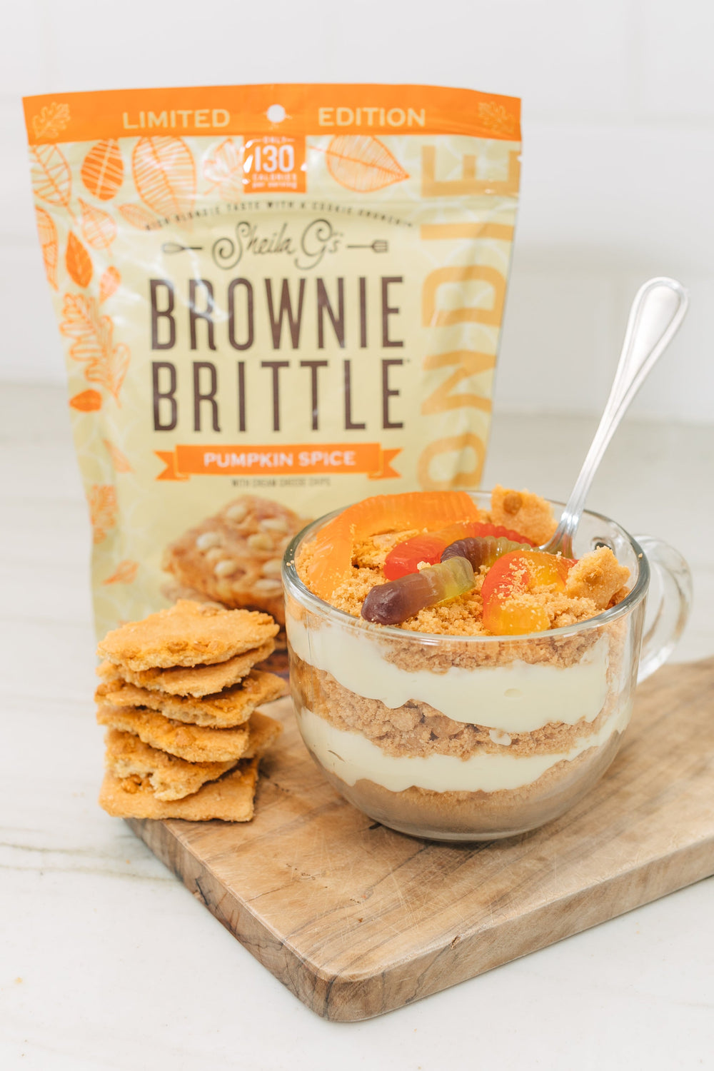 Dirt N Worms Pumpkin Spice Parfait