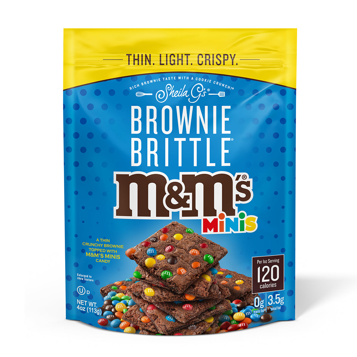 Billes M&M's Saveur Brownie - 341 g