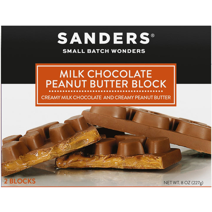 Milk Chocolate Peanut Butter Block