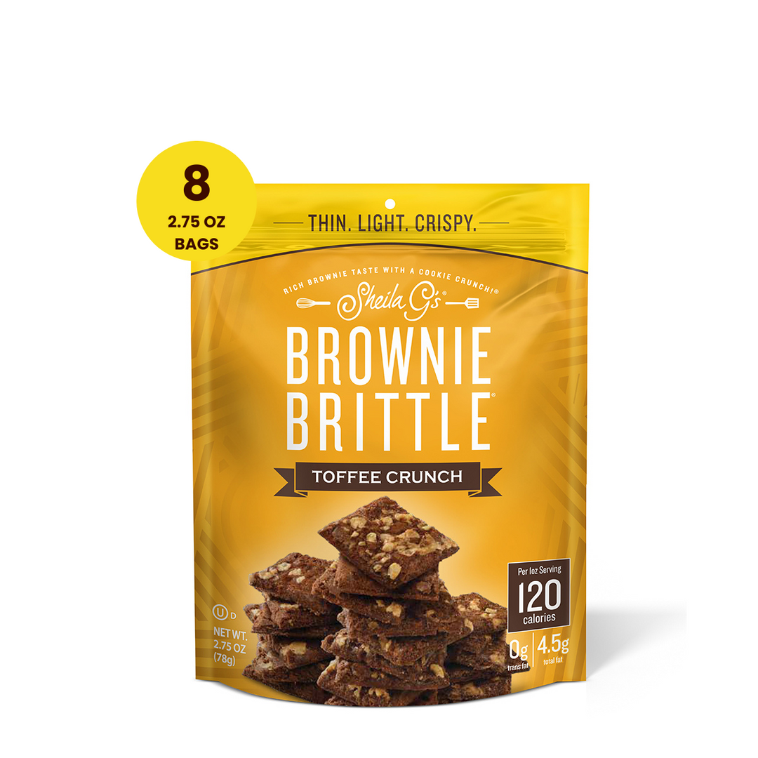 Toffee Crunch Brownie Brittle - 2.75oz (8ct box)
