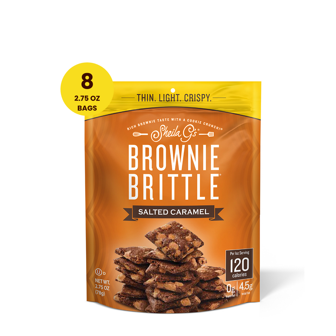 Salted Caramel Brownie Brittle - 2.75oz (8 ct. box)