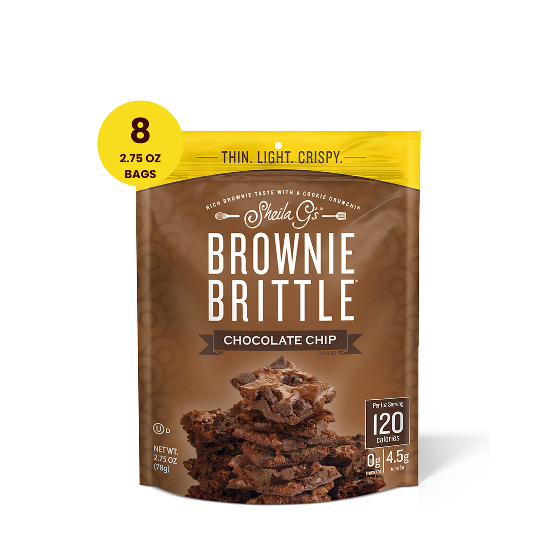 Chocolate Chip Brownie Brittle - 2.75oz (8 ct. box)