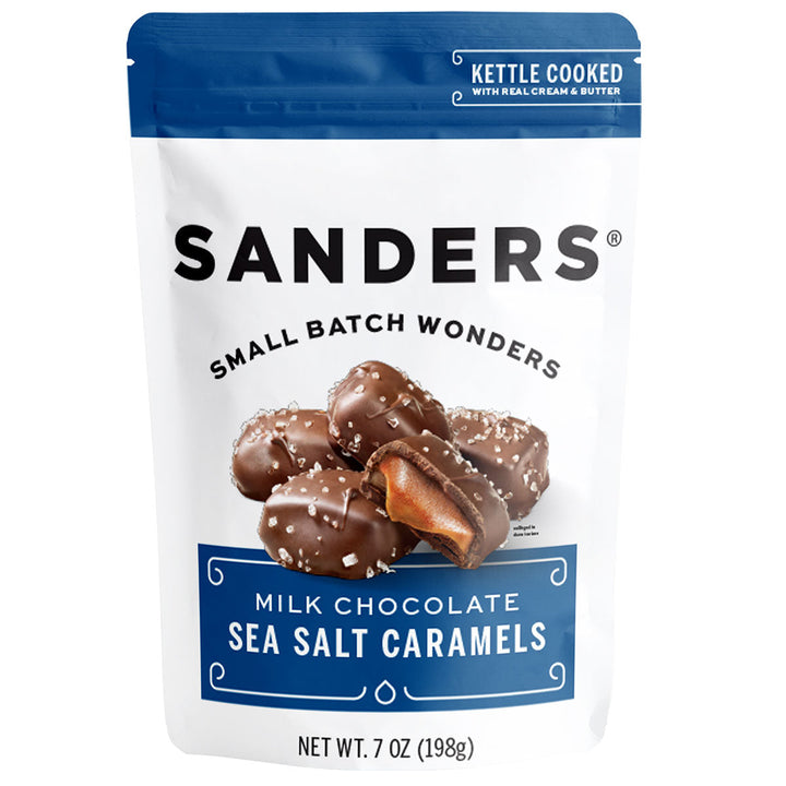Milk Chocolate Sea Salt Caramels package front - product carousel image