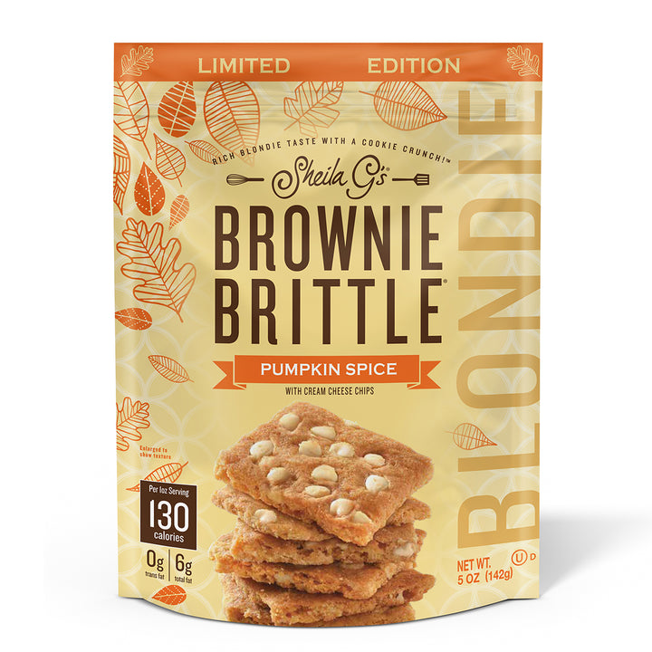 Pumpkin Spice Blondie Brownie Brittle - 5oz Pouch