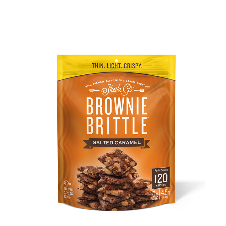 Salted Caramel Brownie Brittle - 2.75oz (8 ct. box)