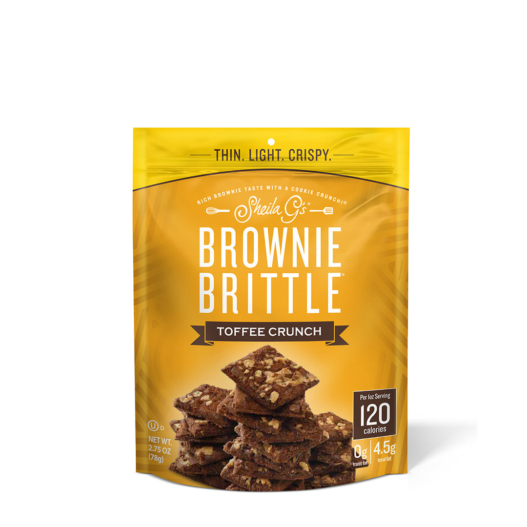 Toffee Crunch Brownie Brittle - 2.75oz (8ct box)