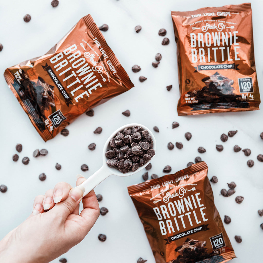 Chocolate Chip Brownie Brittle - 1oz (Pack of 20)
