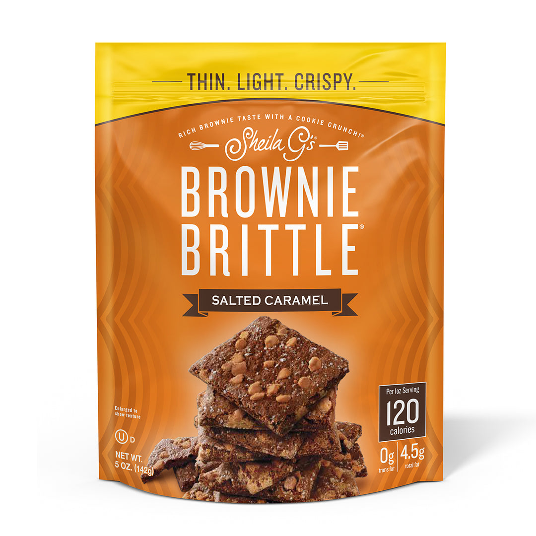 Salted Caramel Brownie Brittle - 5oz Pouch