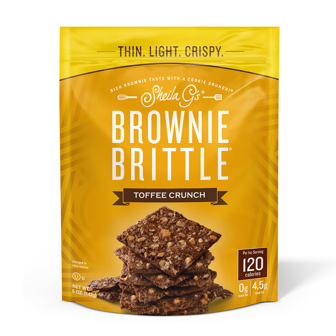 Toffee Crunch Brownie Brittle - 5oz Pouch