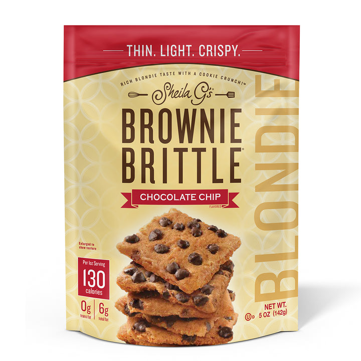 Chocolate Chip Blondie Brownie Brittle