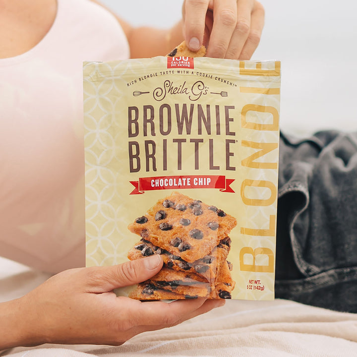 Chocolate Chip Blondie Brownie Brittle - 5oz Pouch