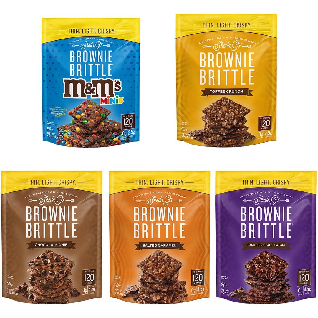 Brownie Brittle 5-Pack Brownie Bundle
