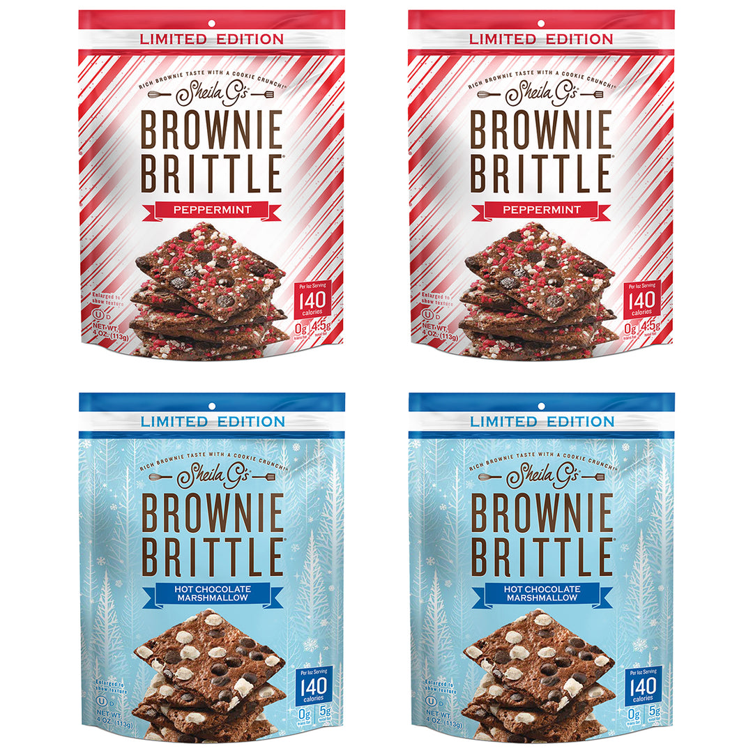 Brownie Brittle 4-Pack Winter Bundle